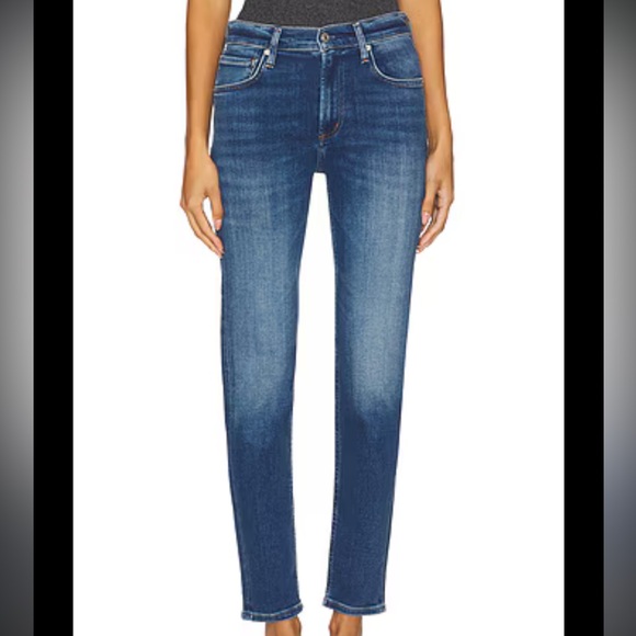 AG Adriano Goldschmied Jeans The Stilt Cigarette Leg Medium Wash w/ Fading 28R - Picture 1 of 7